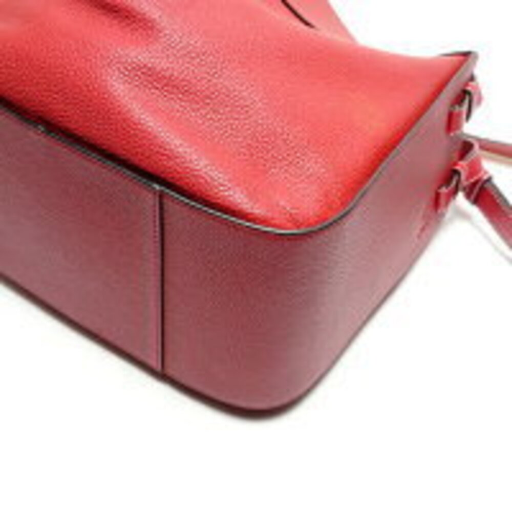 LOEWE Hammock Leather Shoulder Bag Red - Picture 6 of 13
